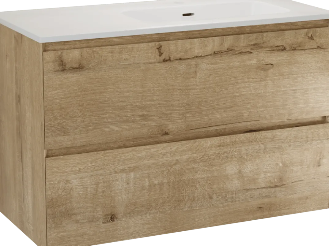 Balmani Mitra Compact badkamermeubel met Nostra wastafel