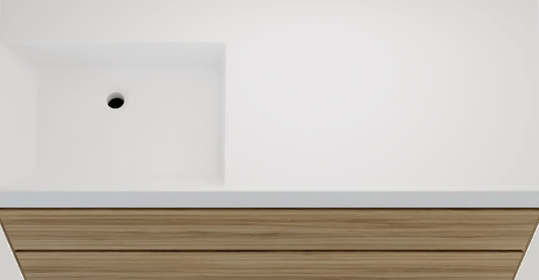 Balmani Mitra Compact badkamermeubel met Argila wastafel