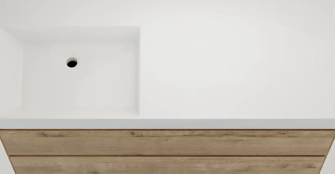 Balmani Mitra Compact badkamermeubel met Argila wastafel