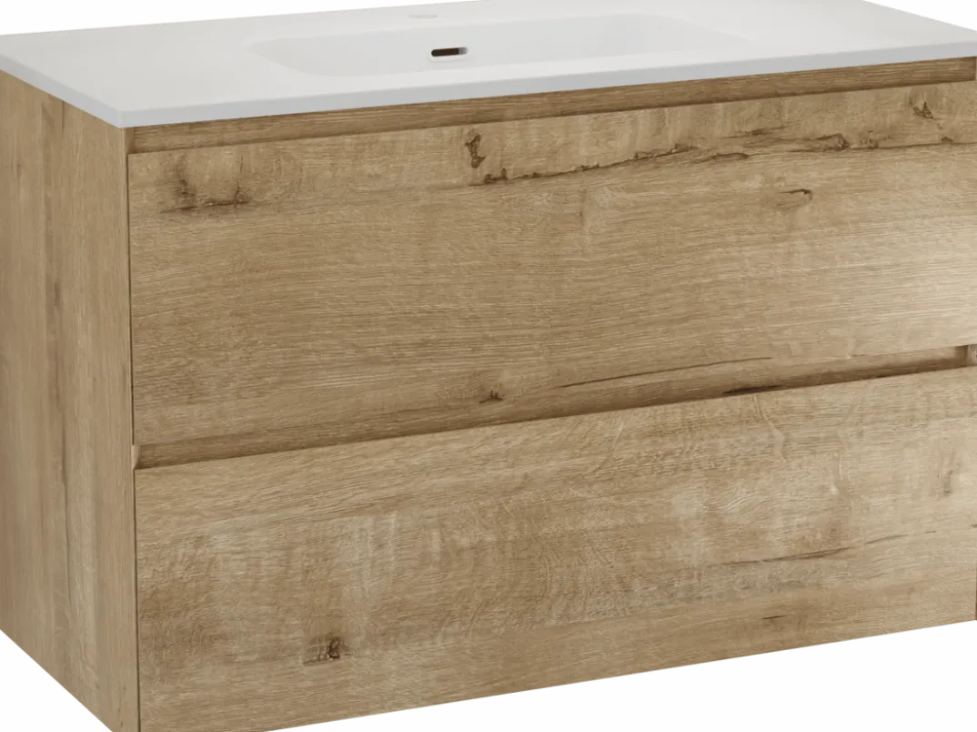 Balmani Mitra Compact badkamermeubel met Nostra wastafel