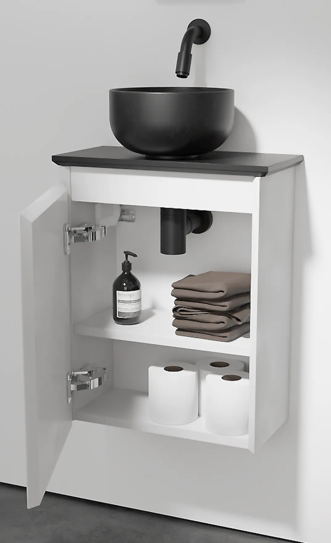 Balmani Mitra toiletmeubel met Facetta tablet