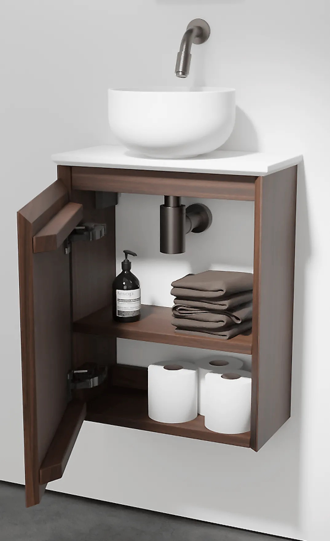 Balmani Mitra toiletmeubel met Facetta tablet