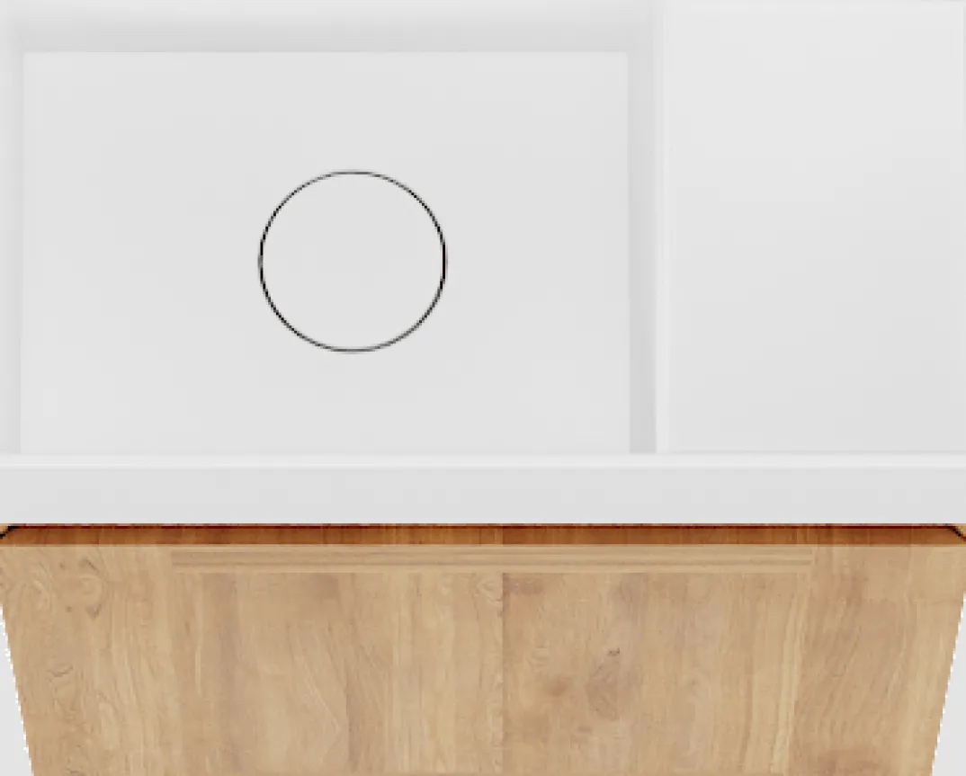 Balmani Mitra toiletmeubel met Loop wastafel