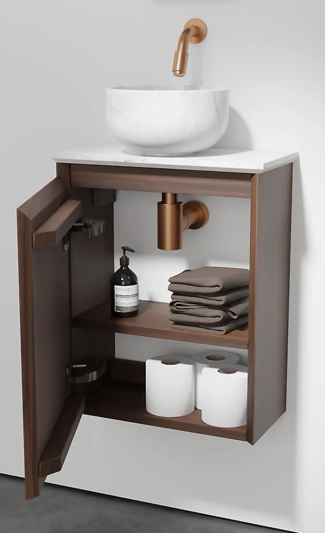 Balmani Mitra toiletmeubel met Facetta tablet