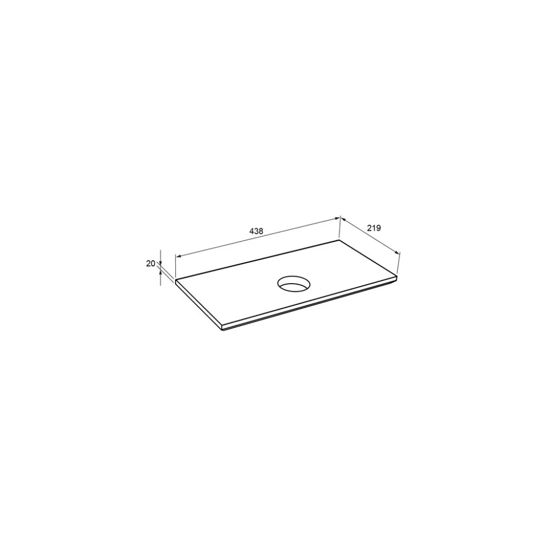 Balmani Mitra toiletmeubel met Facetta tablet