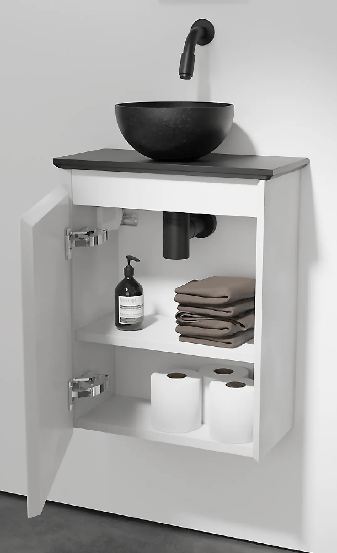 Balmani Mitra toiletmeubel met Facetta tablet