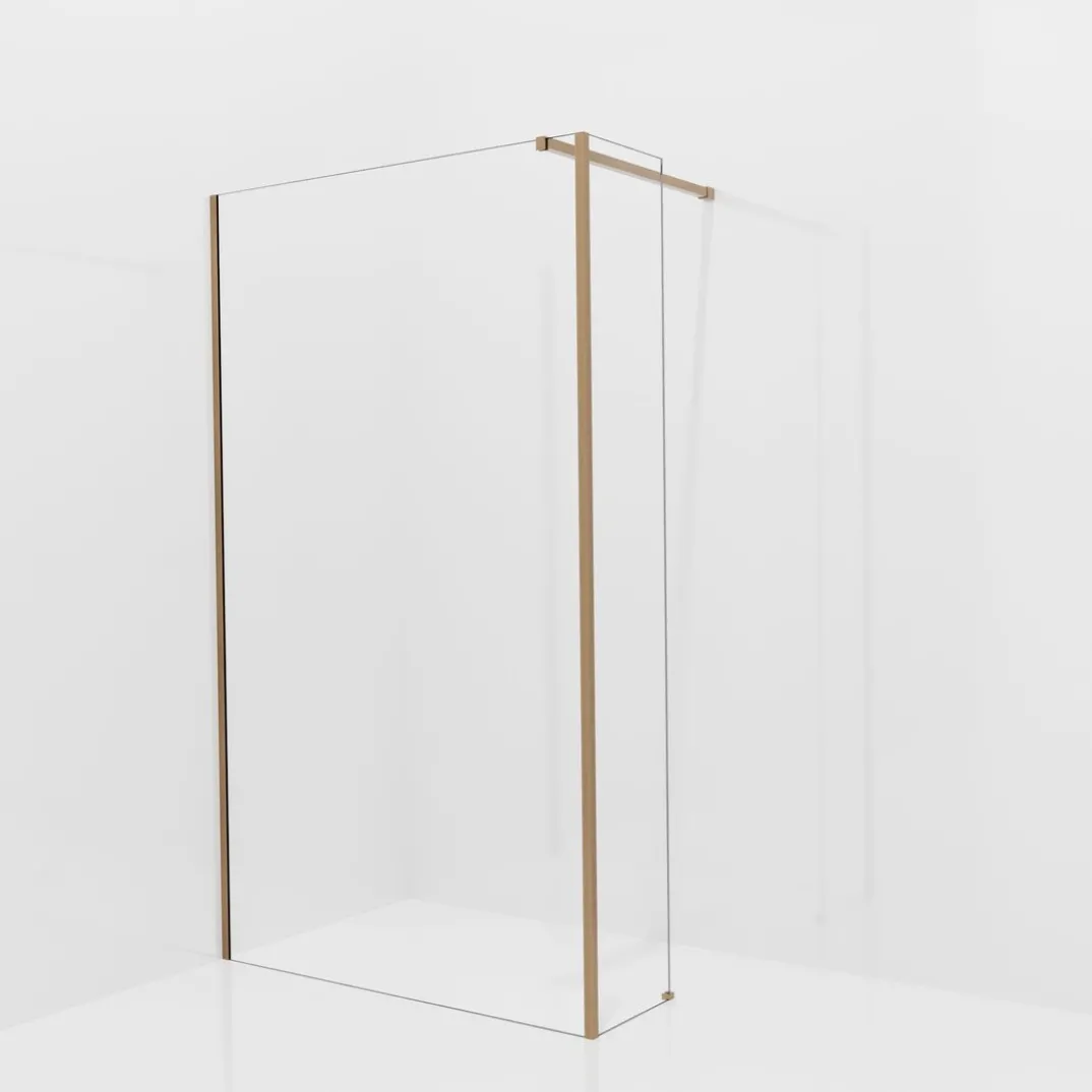 Balmani Modular inloopdouche met vaste zijwand