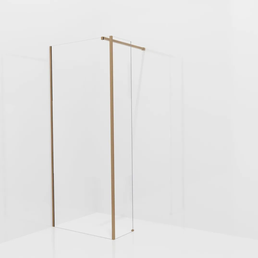 Balmani Modular inloopdouche met vaste zijwand