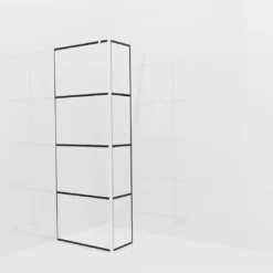 Balmani Modular inloopdouche met vaste zijwand