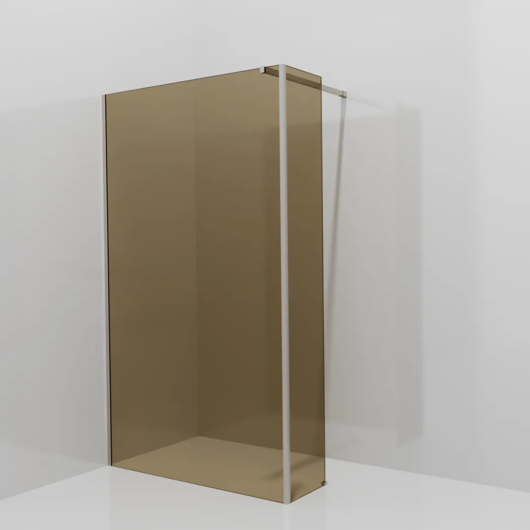 Balmani Modular inloopdouche met vaste zijwand