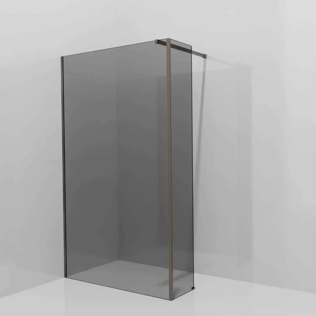 Balmani Modular inloopdouche met vaste zijwand