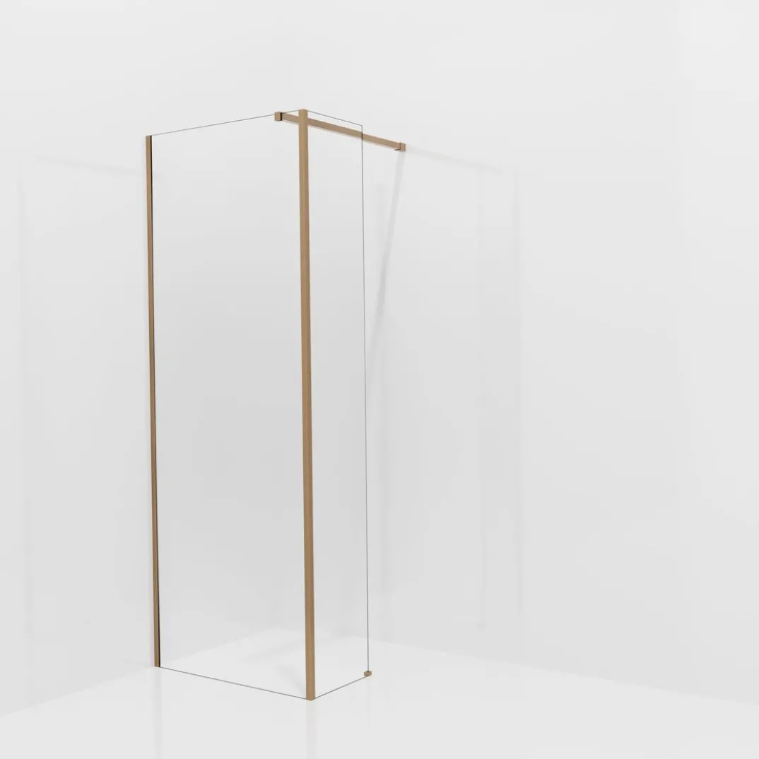 Balmani Modular inloopdouche met vaste zijwand