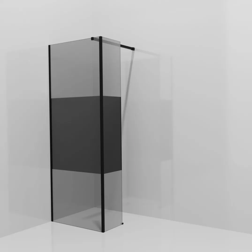 Balmani Modular inloopdouche met vaste zijwand