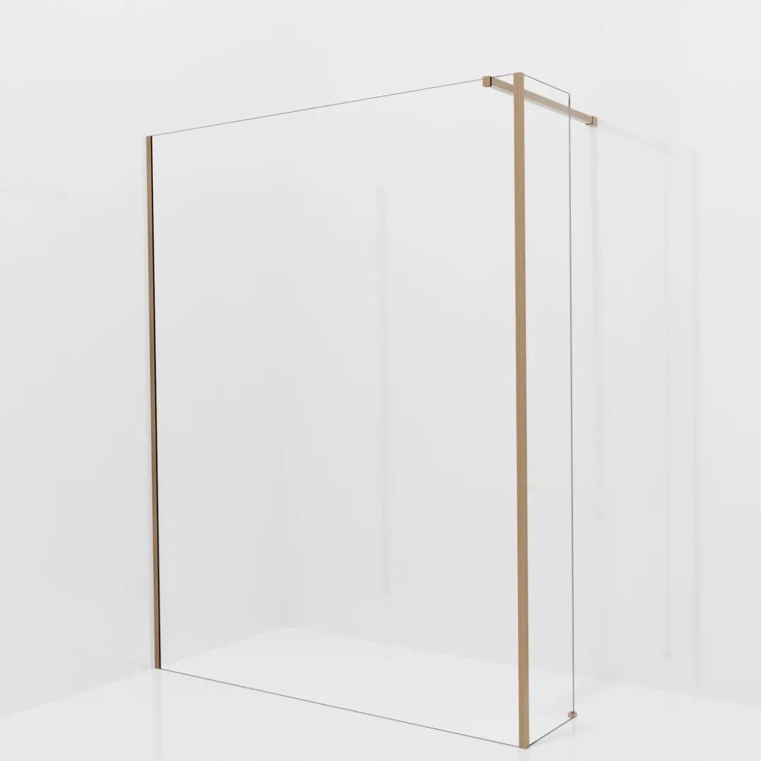 Balmani Modular inloopdouche met vaste zijwand