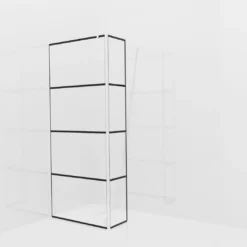 Balmani Modular inloopdouche met vaste zijwand
