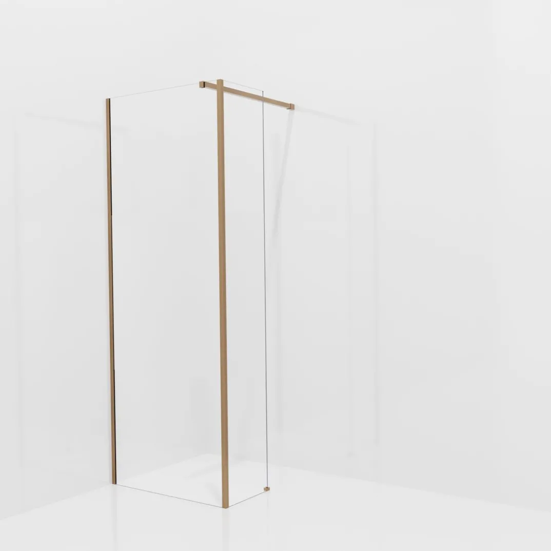 Balmani Modular inloopdouche met vaste zijwand