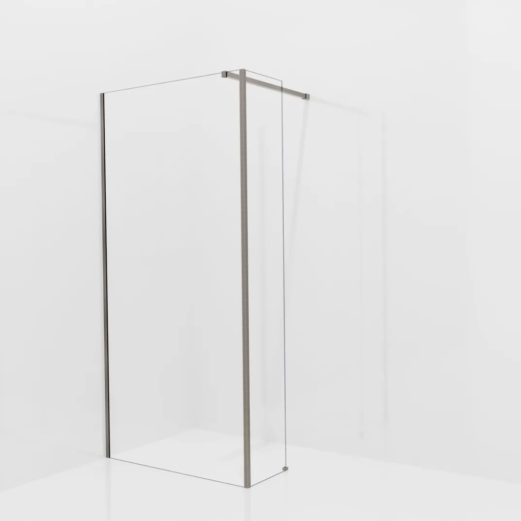 Balmani Modular inloopdouche met vaste zijwand