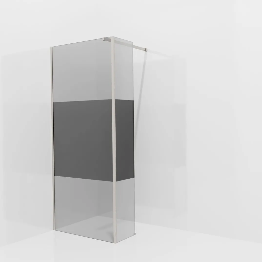Balmani Modular inloopdouche met vaste zijwand