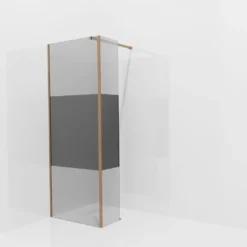 Balmani Modular inloopdouche met vaste zijwand