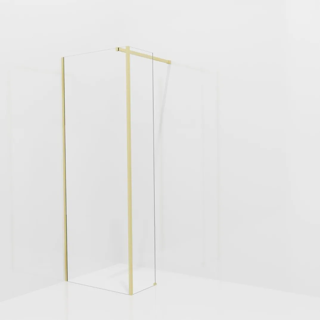 Balmani Modular inloopdouche met vaste zijwand