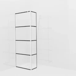 Balmani Modular inloopdouche met vaste zijwand
