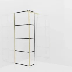 Balmani Modular inloopdouche met vaste zijwand