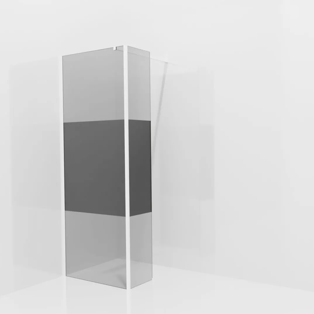 Balmani Modular inloopdouche met vaste zijwand