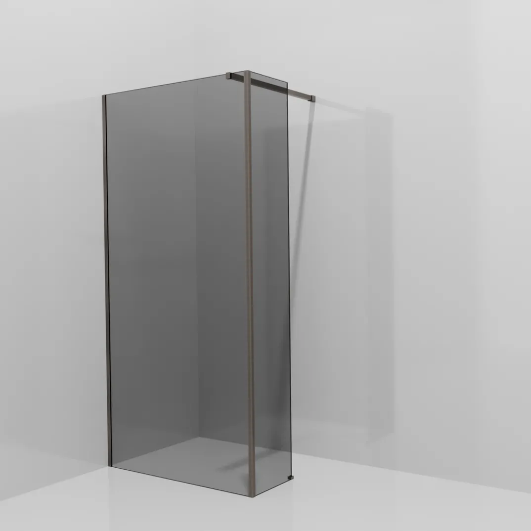 Balmani Modular inloopdouche met vaste zijwand