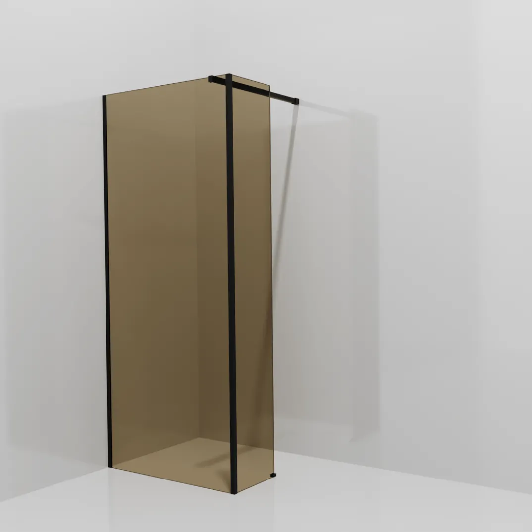Balmani Modular inloopdouche met vaste zijwand