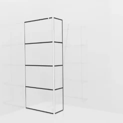 Balmani Modular inloopdouche met vaste zijwand