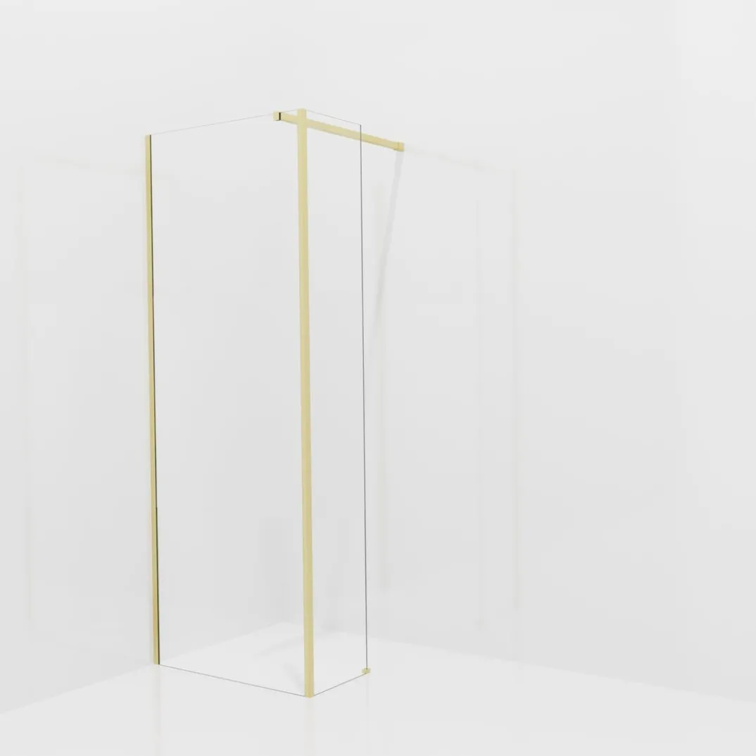 Balmani Modular inloopdouche met vaste zijwand