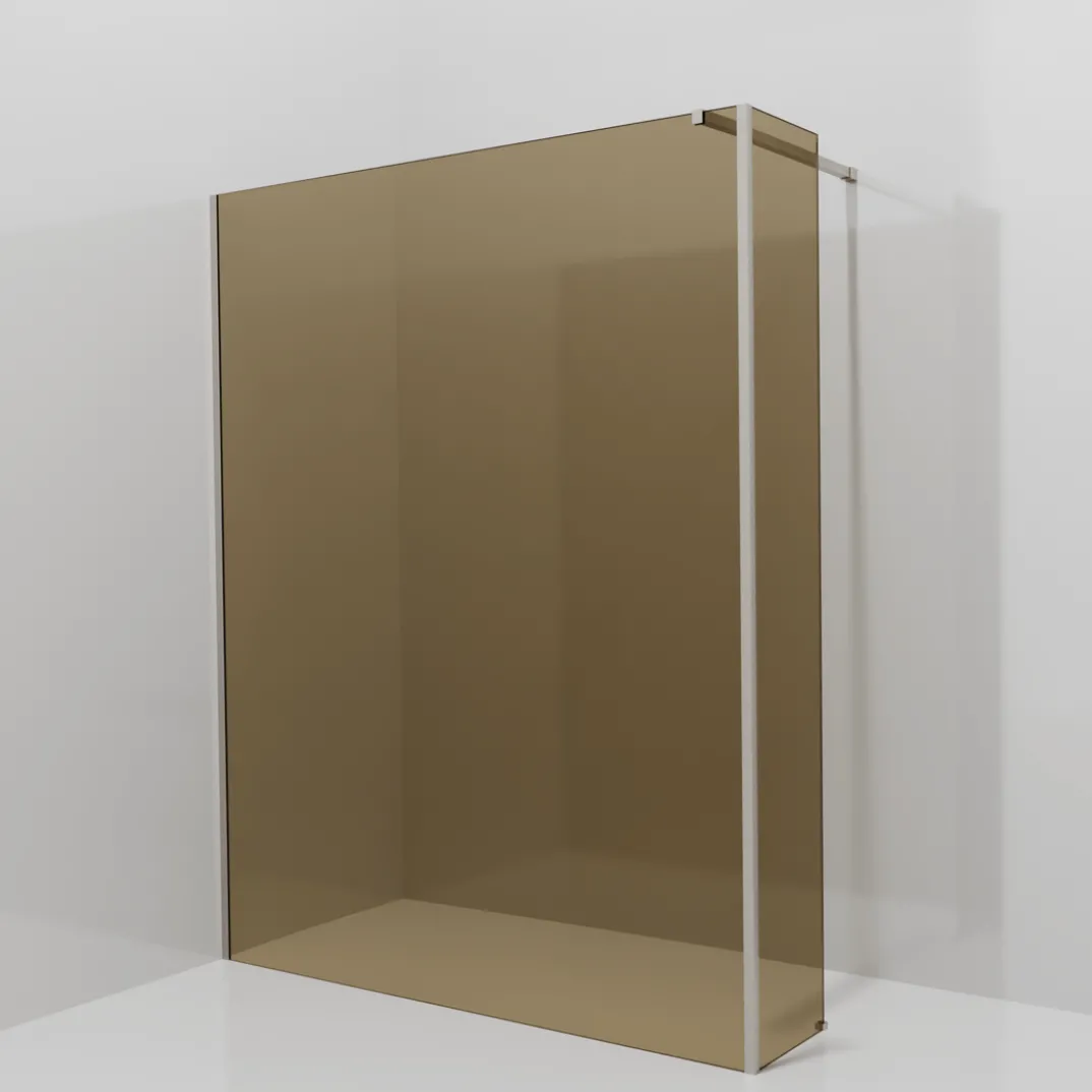 Balmani Modular inloopdouche met vaste zijwand