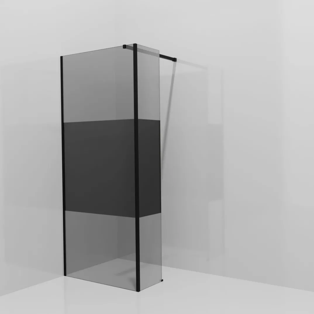 Balmani Modular inloopdouche met vaste zijwand