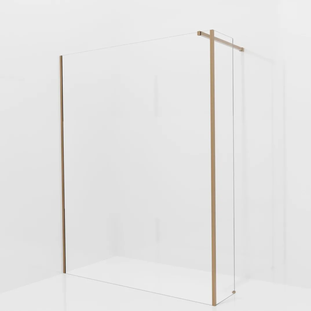 Balmani Modular inloopdouche met vaste zijwand