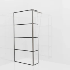 Balmani Modular inloopdouche met vaste zijwand
