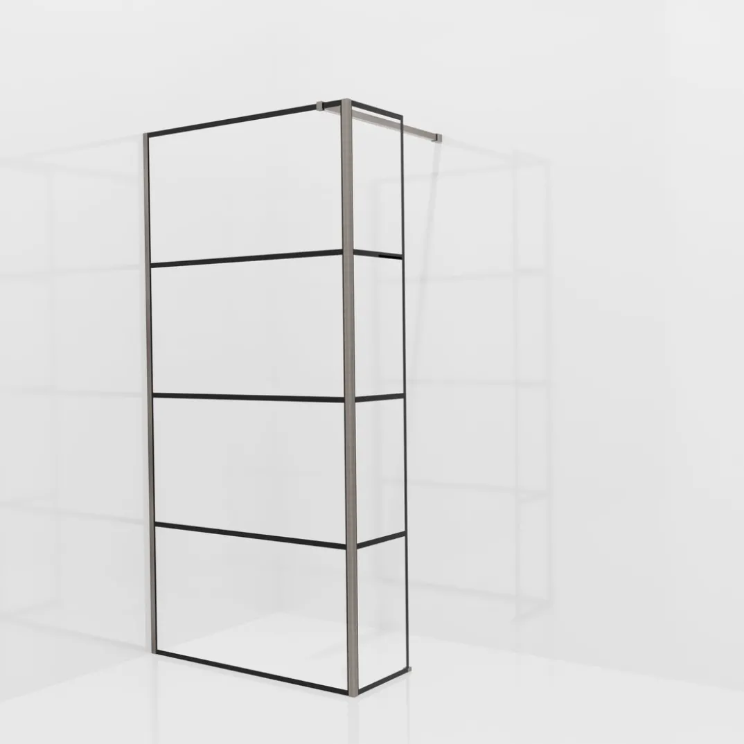 Balmani Modular inloopdouche met vaste zijwand