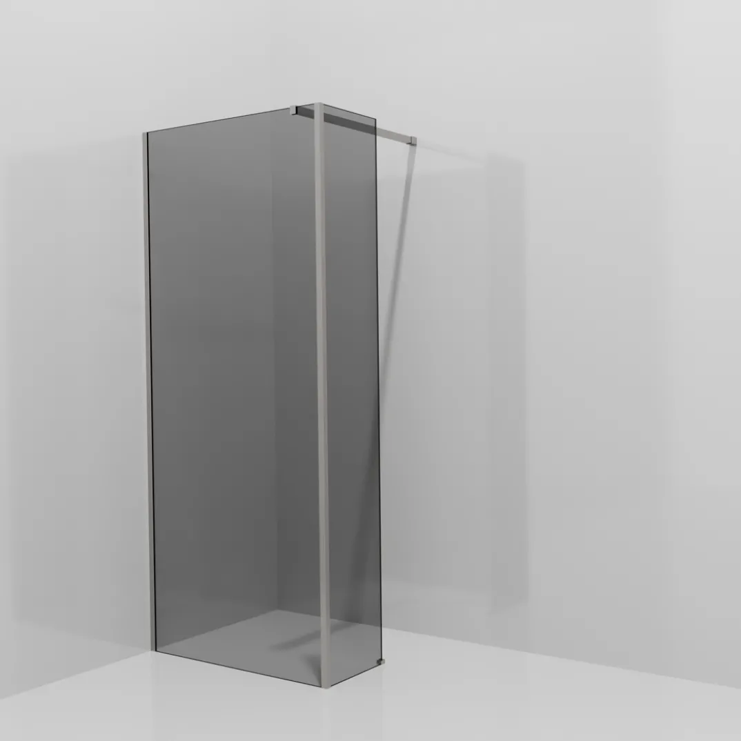 Balmani Modular inloopdouche met vaste zijwand