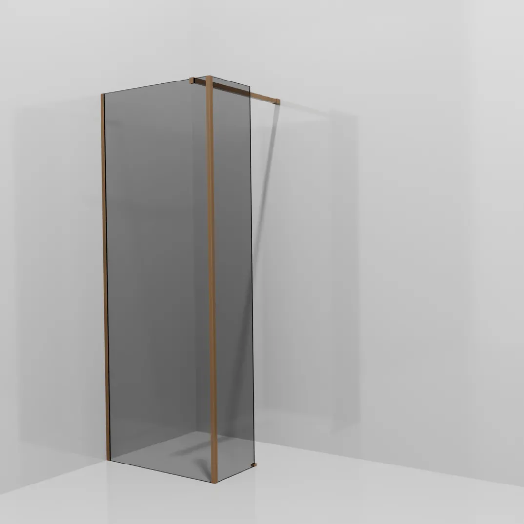 Balmani Modular inloopdouche met vaste zijwand