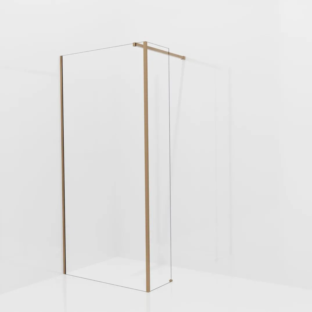 Balmani Modular inloopdouche met vaste zijwand