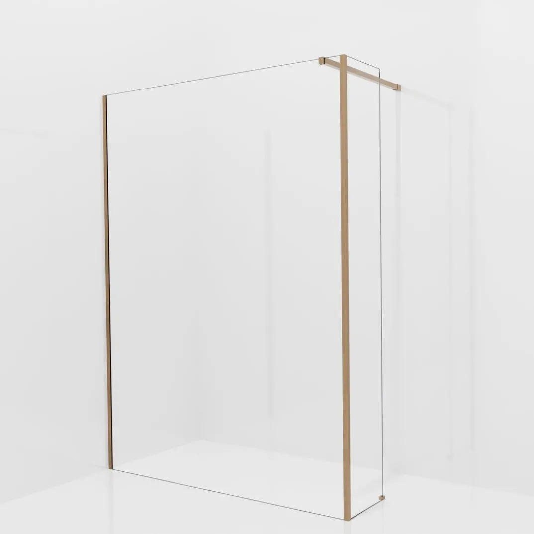Balmani Modular inloopdouche met vaste zijwand