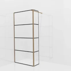 Balmani Modular inloopdouche met vaste zijwand