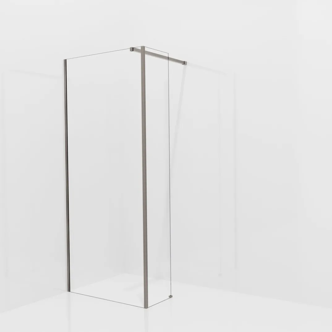 Balmani Modular inloopdouche met vaste zijwand
