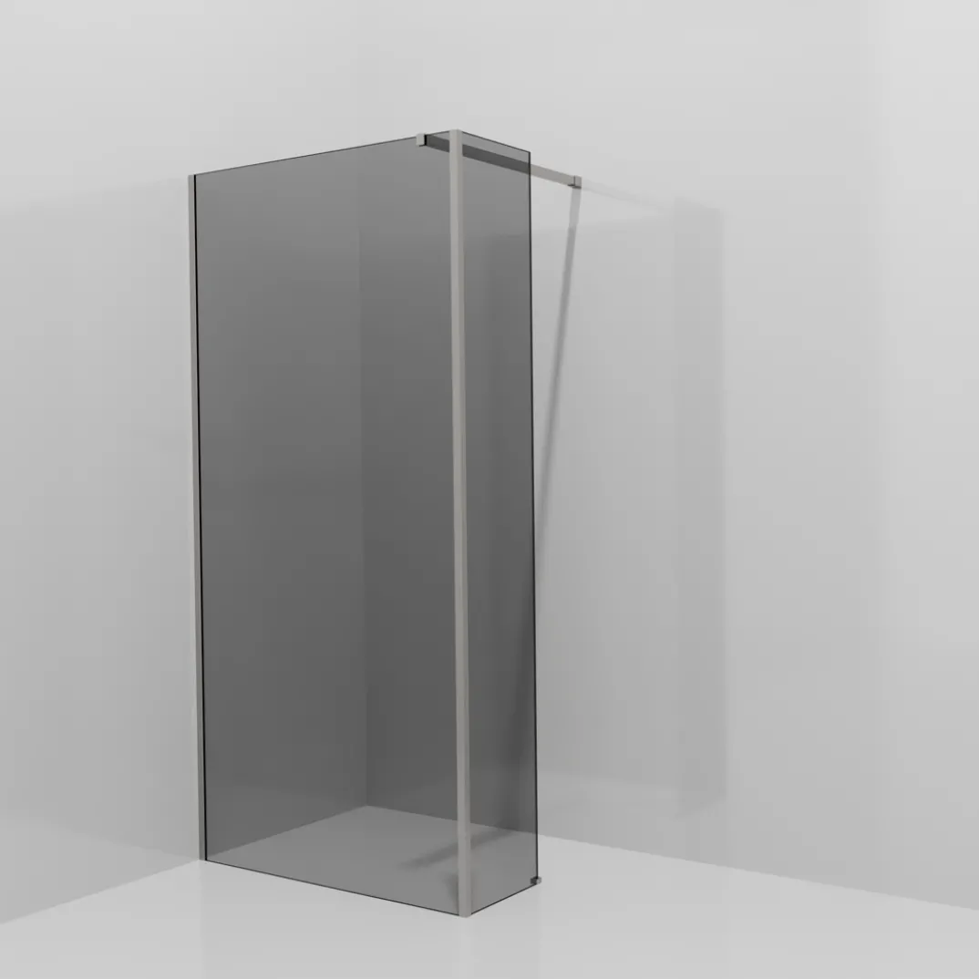 Balmani Modular inloopdouche met vaste zijwand