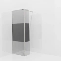 Balmani Modular inloopdouche met vaste zijwand