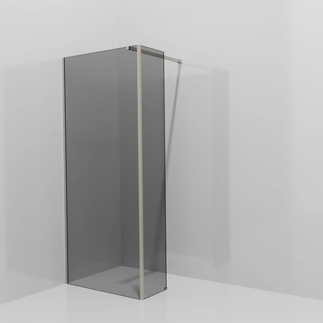 Balmani Modular inloopdouche met vaste zijwand