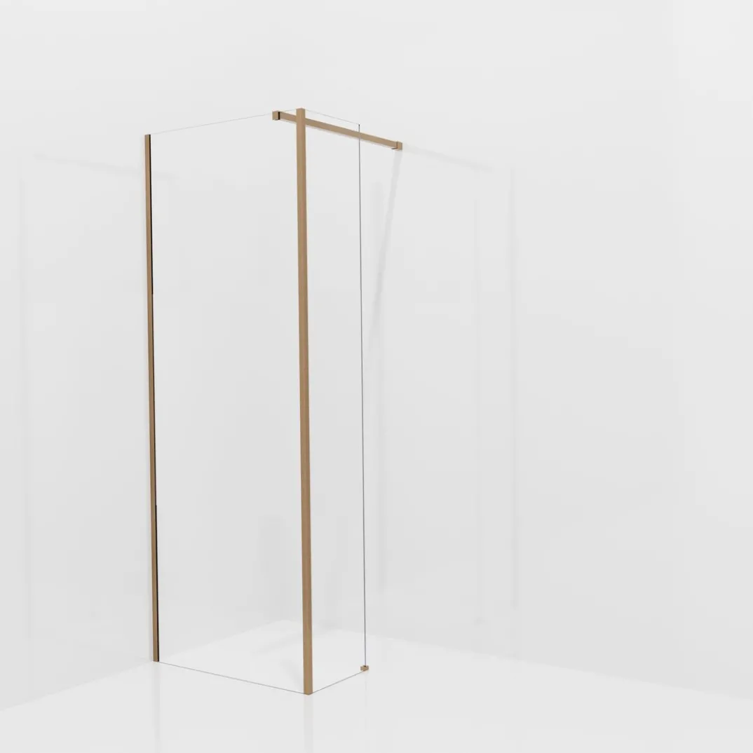 Balmani Modular inloopdouche met vaste zijwand