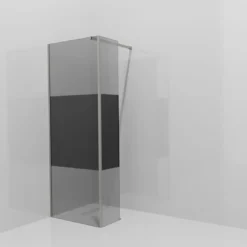 Balmani Modular inloopdouche met vaste zijwand