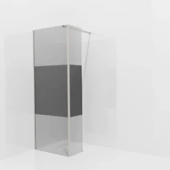 Balmani Modular inloopdouche met vaste zijwand