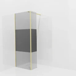 Balmani Modular inloopdouche met vaste zijwand
