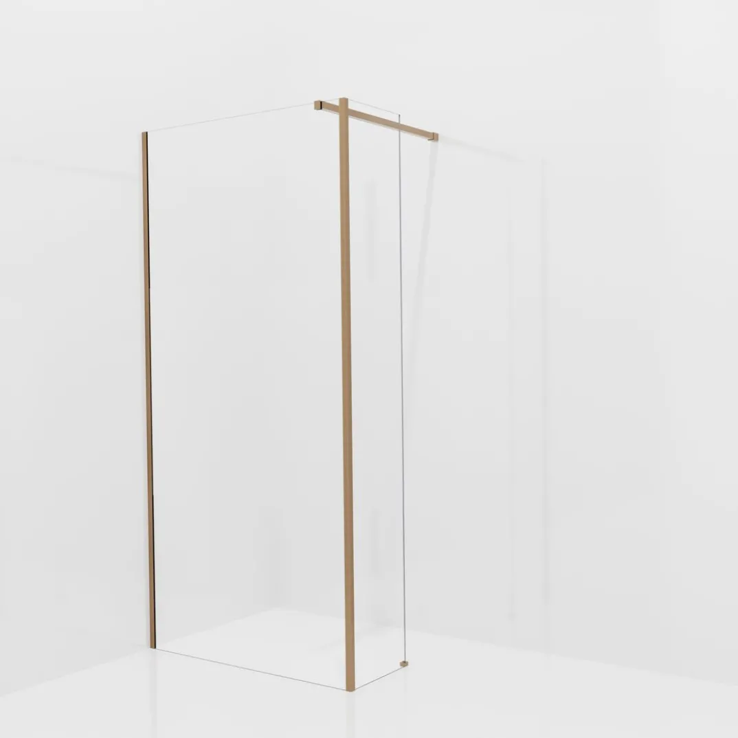 Balmani Modular inloopdouche met vaste zijwand